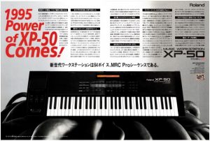 Roland XP-50(advertisement)