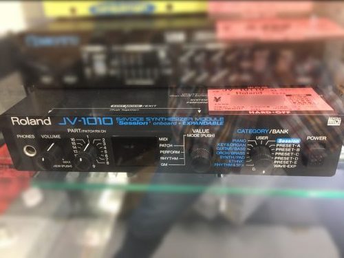 Vol.98】Roland JV-1010 ～GM音源も内蔵したハーフラック・音源 