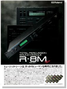 Roland R-8M(advertisement)