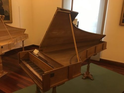 クリストフォリのピアノ@ローマ楽器博物館