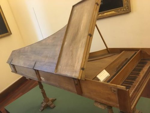 クリストフォリのピアノ@ローマ楽器博物館